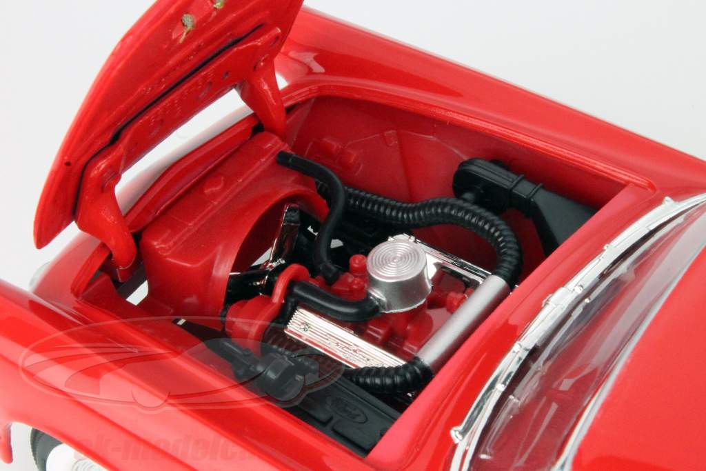 Ford Thunderbird Год 1955 красный 1:18 Yatming