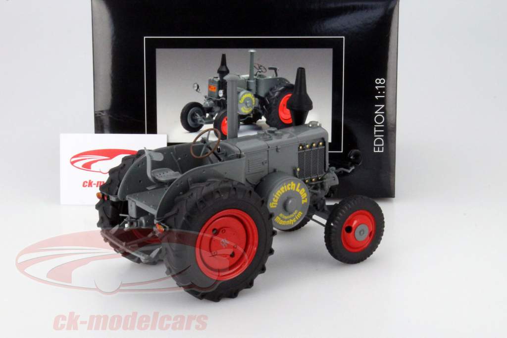 Lanz Ackerluft D9506 gris 1:18 Schuco