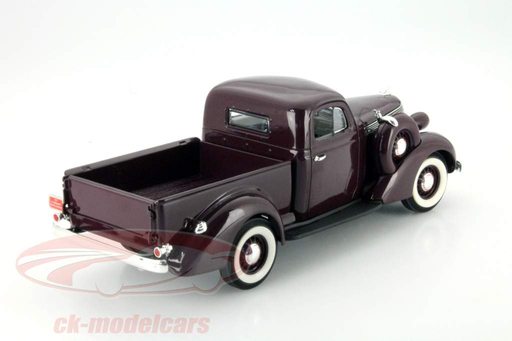 Studebaker Coupe Express Pick Up 年 1937 ボルドー 1:18 Yatming