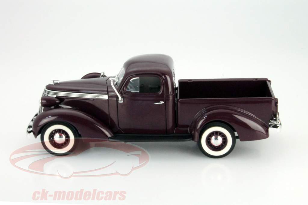 Studebaker Coupe Express Pick Up 年 1937 ボルドー 1:18 Yatming