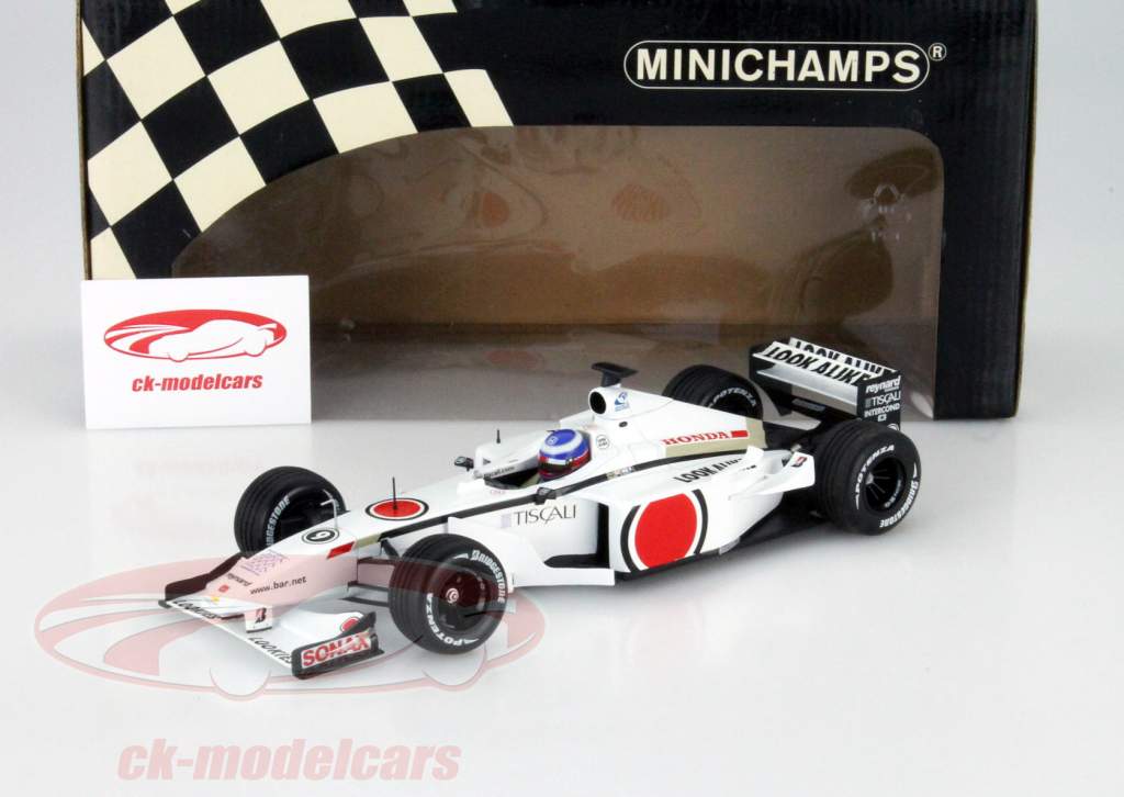 MINICHAMPS 1:18 ミニカー B.A.R Honda Showcar Minichamps 1:18 Olivier Panis BAR Honda #9 Showcar Formula 1