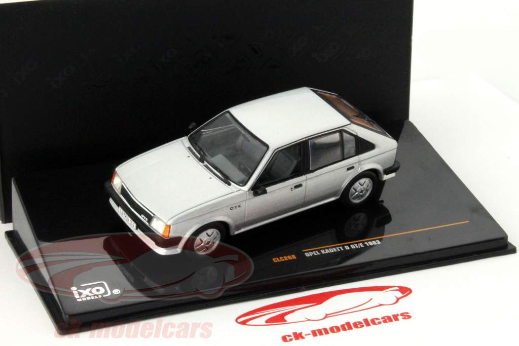 Opel Kadett D GT/E Anno 1983 argento 1:43 Ixo