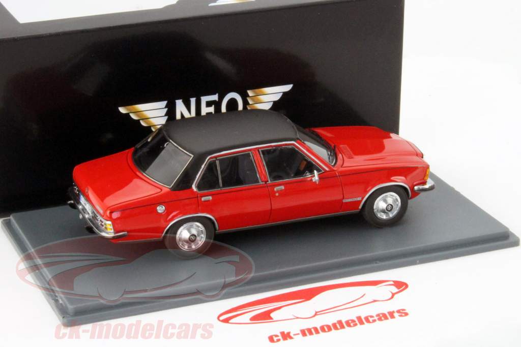 Opel Commodore B красный / черный 1:43 Neo