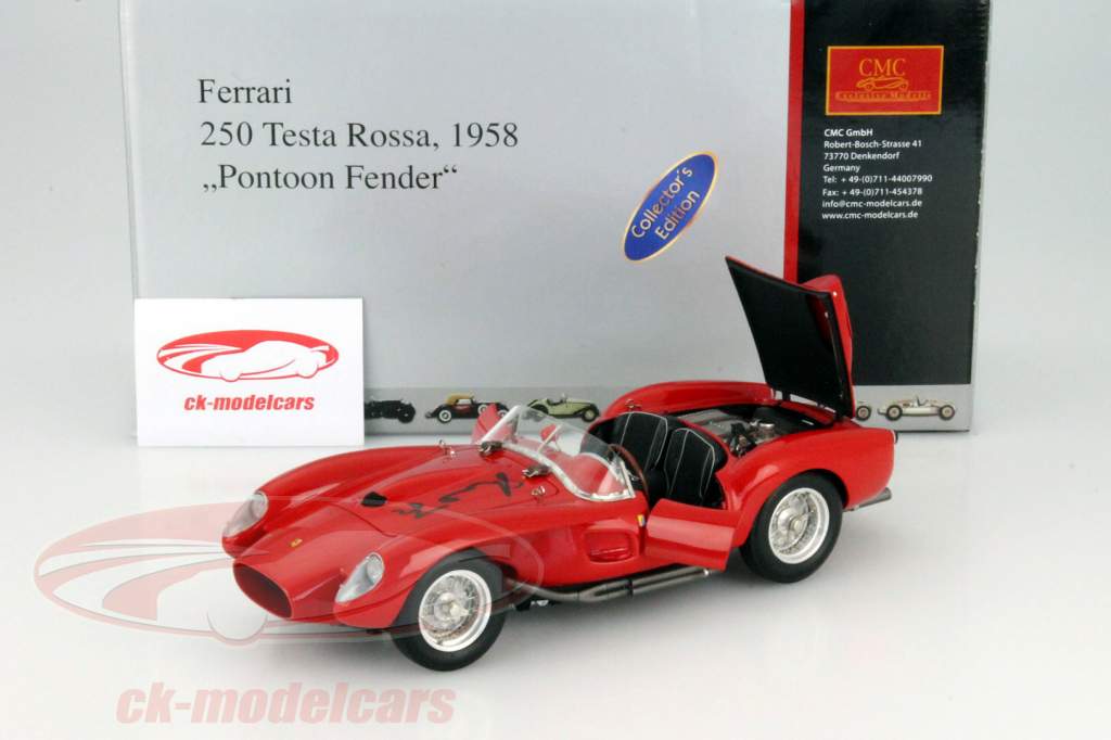 Ferrari 250 Testa Rossa Techno Classica 2015 rojo 1:18 CMC