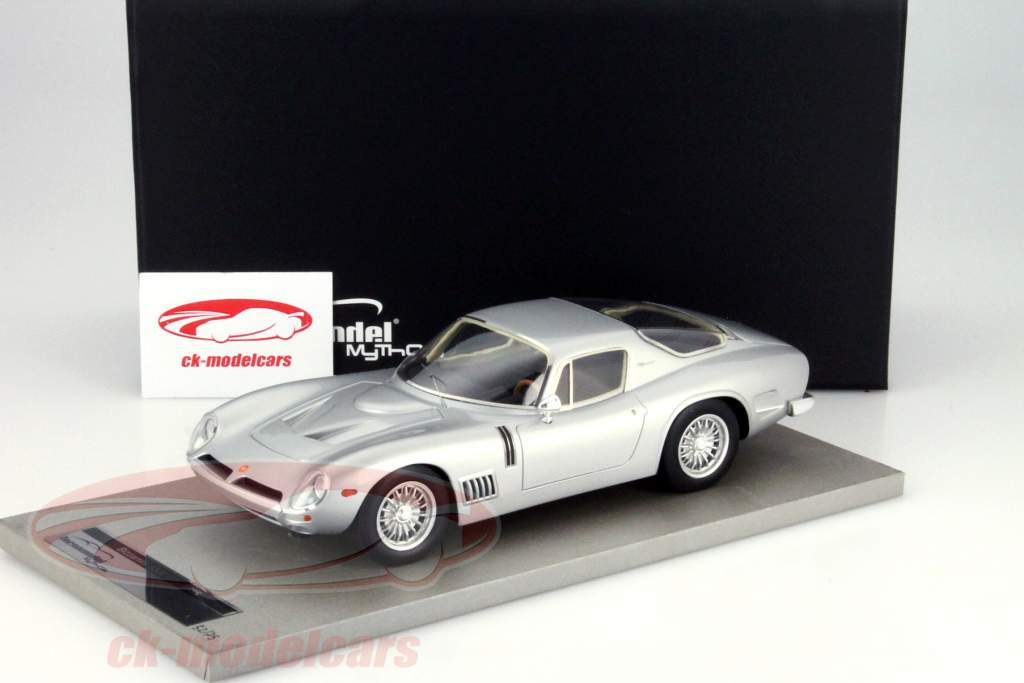 Bizzarrini 5300 GT Année 1964 argent 1:18 Tecnomodel