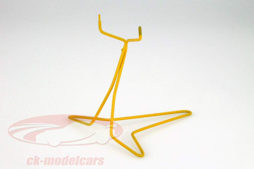 Supporto auto Modello giallo per Automodelli nel Scala 1:18