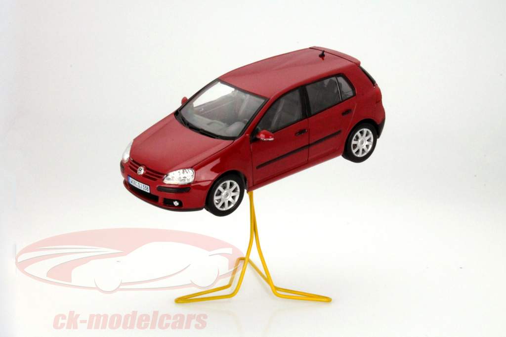 Supporto auto Modello giallo per Automodelli nel Scala 1:18