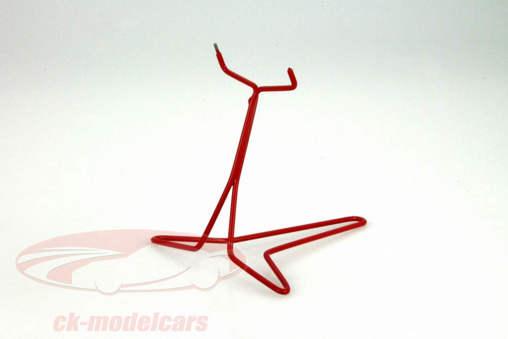 Supporto auto Modello rosso per Automodelli nel Scala 1:18