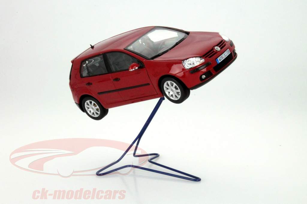 Supporto auto Modello blu scuro per Automodelli nel Scala 1:18