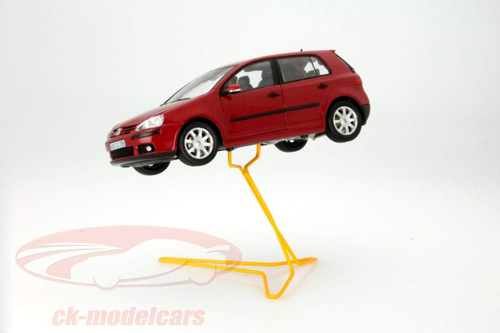 Supporto auto Modello giallo chiaro per Automodelli nel Scala 1:18