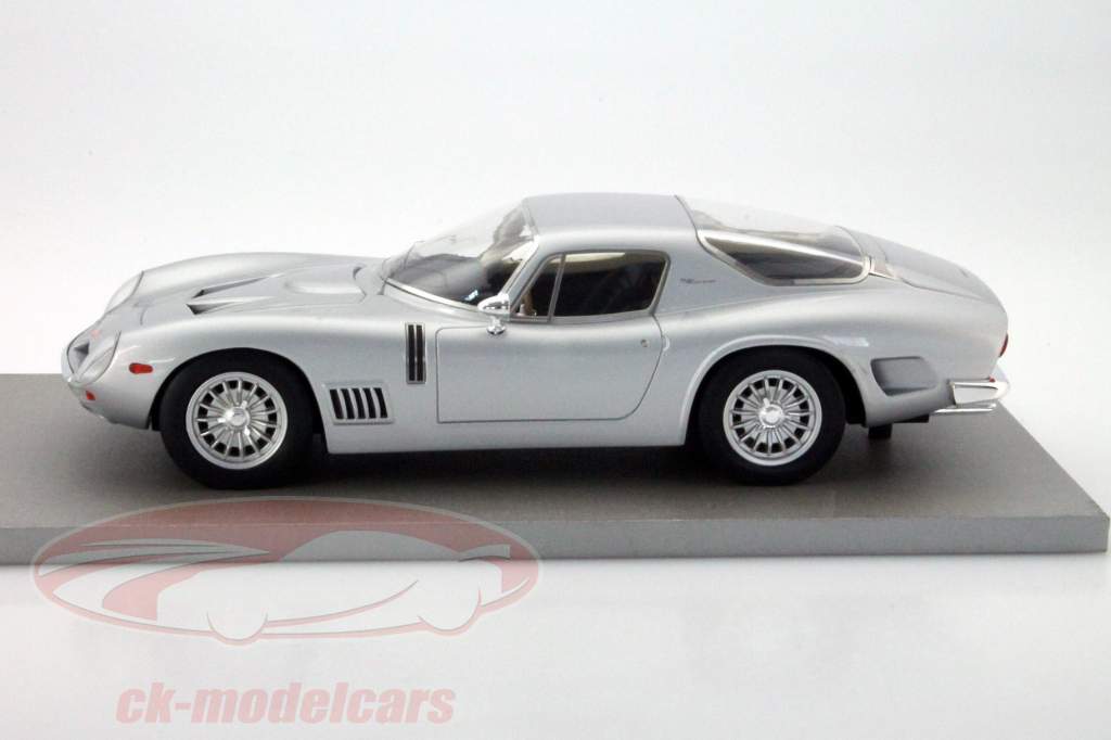 Bizzarrini 5300 GT Year 1964 silver 1:18 Tecnomodel