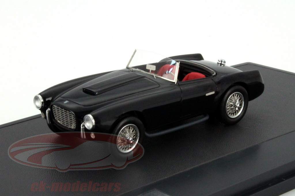 Siata 208S Motto Spider Jaar 1953 donkerblauw 1:43 Matrix