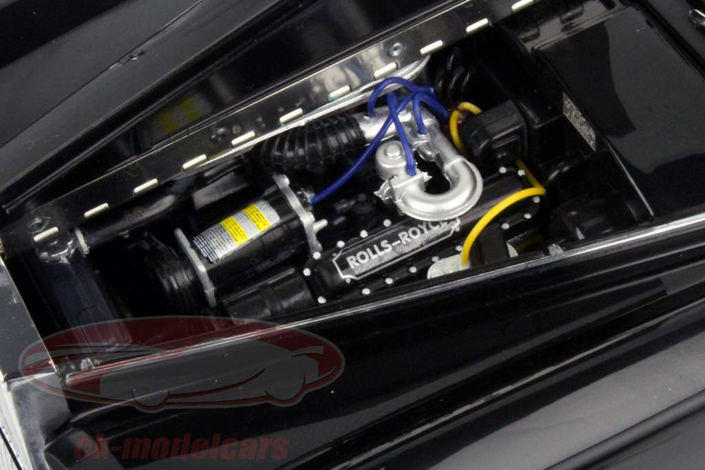 Rolls Royce Phantom VI Landaulet nero con rosso Interno 1:18 CMF