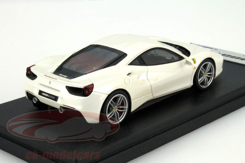 法拉利 488 GTB 日内瓦国际车展 2015 白色 1:43 LookSmart