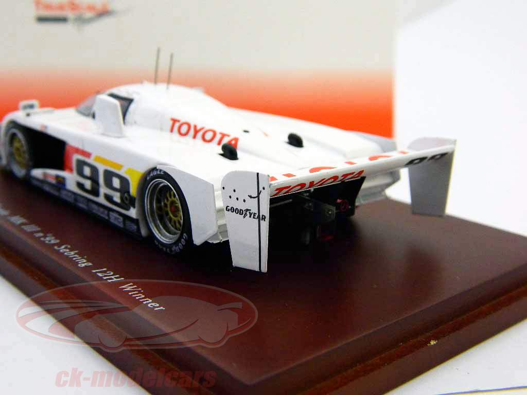 丰田鹰GTP MKIII＃99冠军12小时SEBRING 1992年1:43的TrueScale