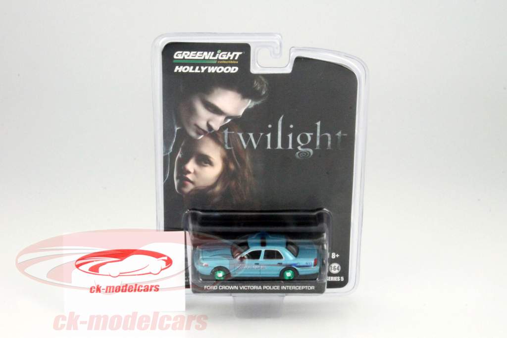 Ford Crown Police Interceptor から ザ・ 映画 Twilight 2008 グリーン 1:64 Greenlight