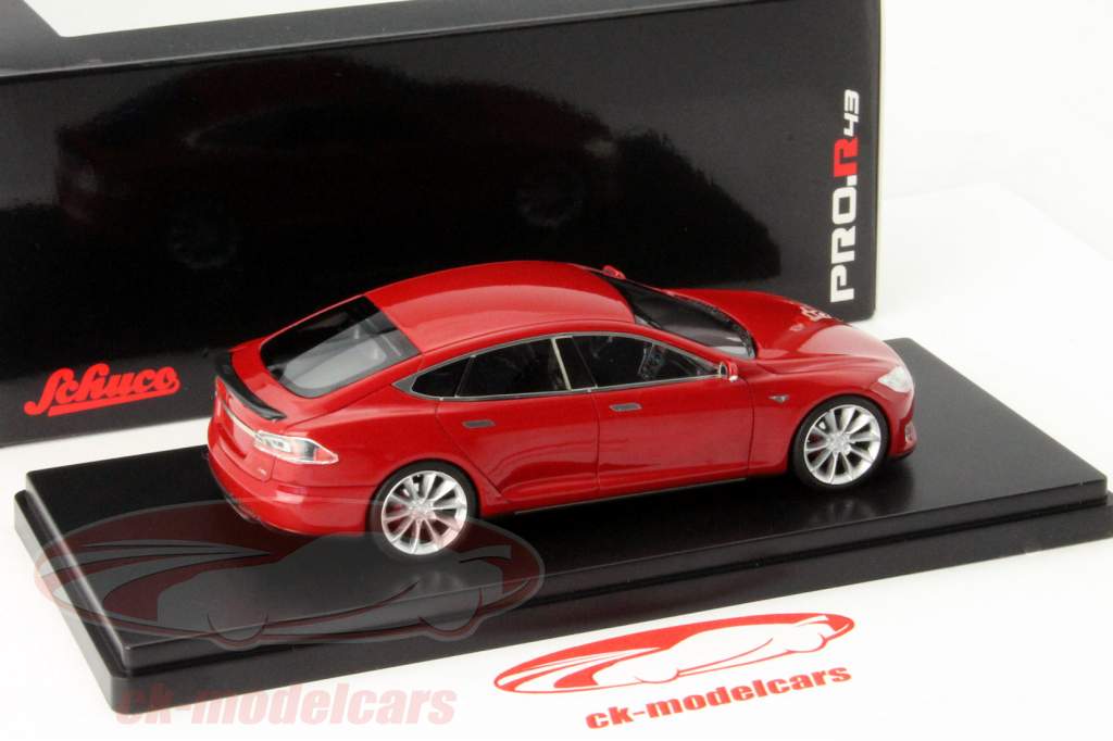 特斯拉 S 型 红色 1:43 舒克 Schuco