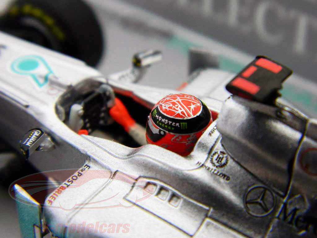 Minichamps 1:43 M. Schumacher Mercedes GP Showcar formula 1