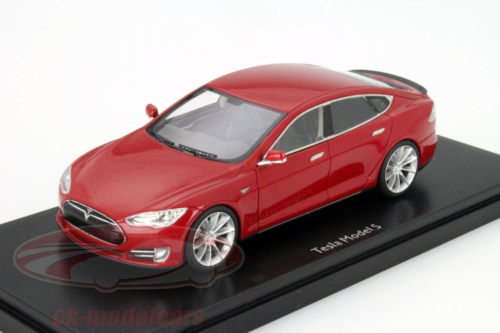 特斯拉 S 型 红色 1:43 舒克 Schuco