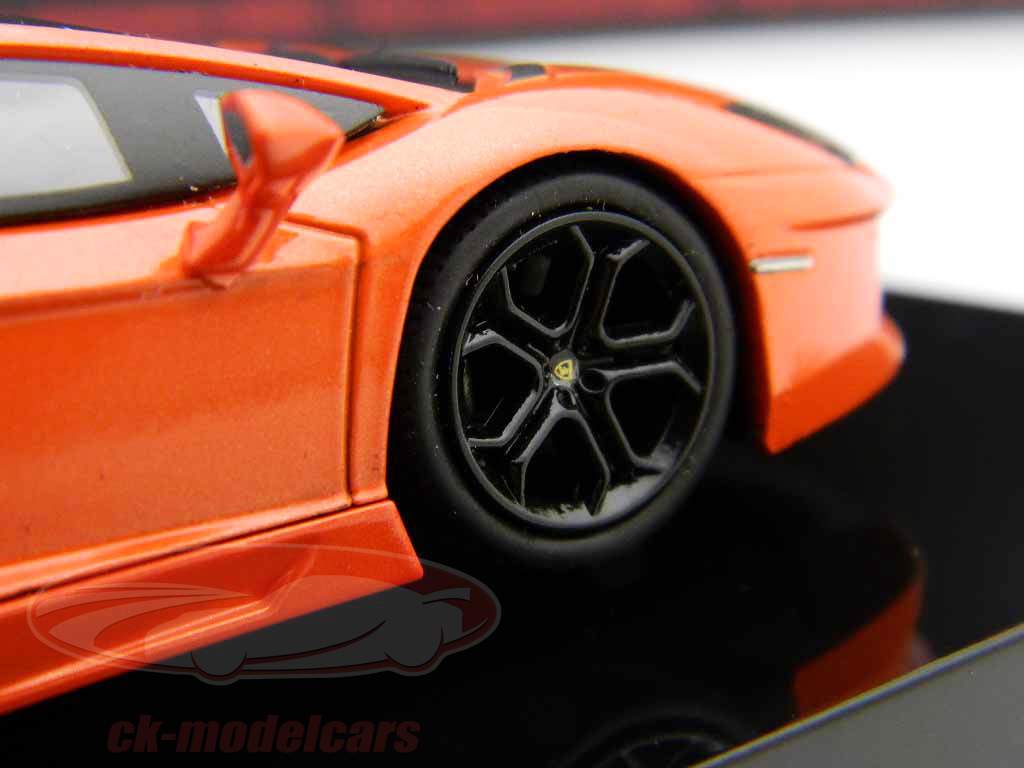 Lamborghini Aventador arancio 1:43 HotWheels Elite