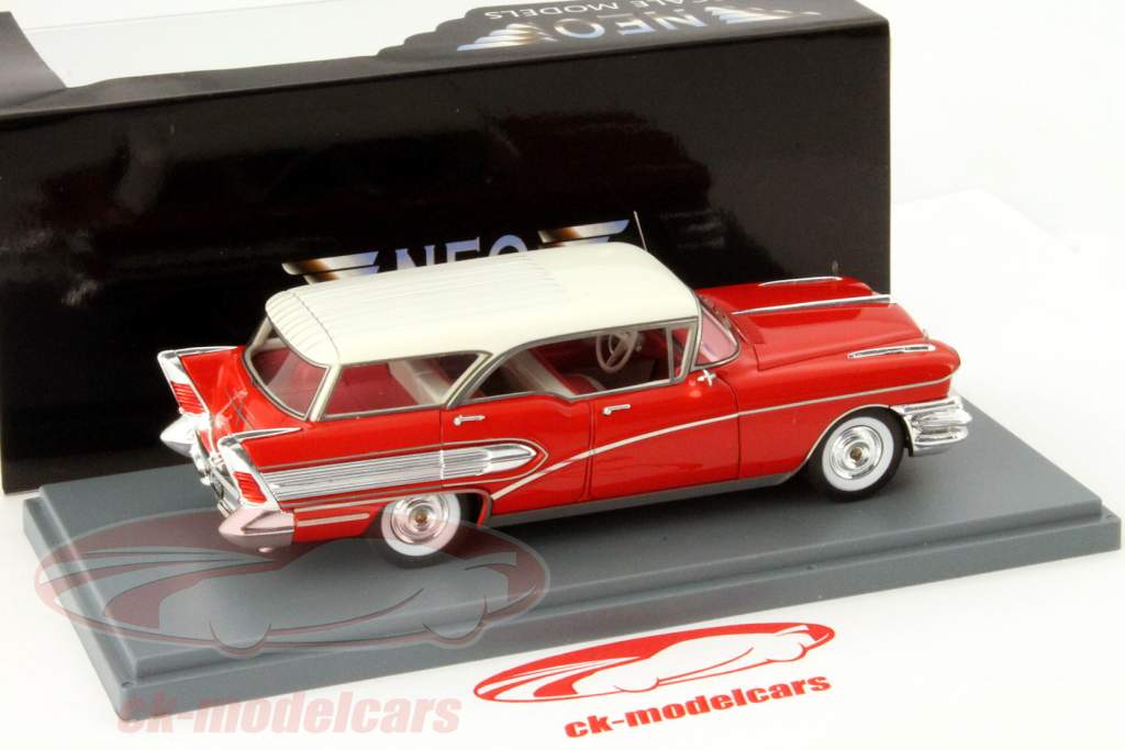 别克 世纪 卡瓦列罗  红/ 白色 1:43 Neo