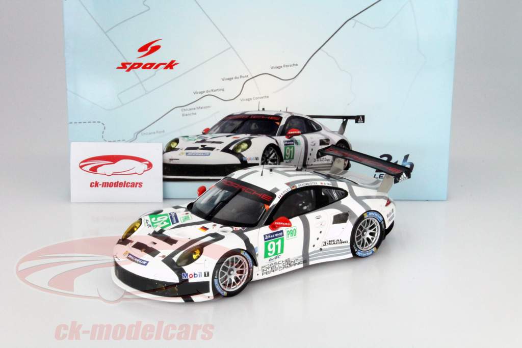 Spark 1:18 Porsche 911 (991) RSR #91 24h LeMans 2014 Porsche