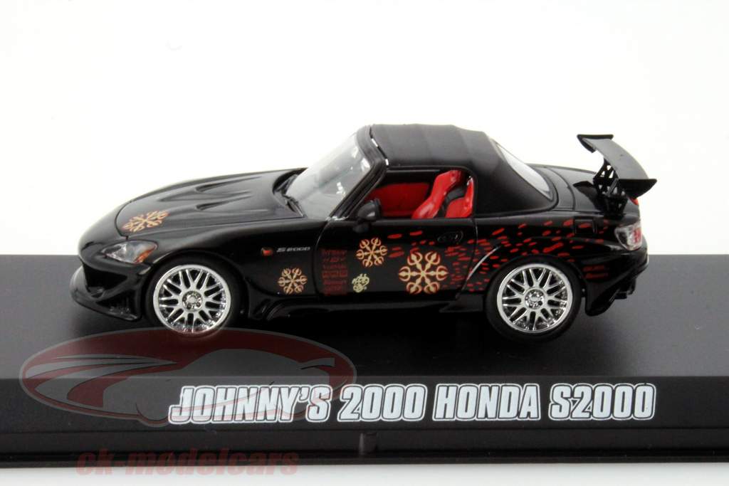 Johnny's Honda S2000 from the Movie Fast and Furious 2001 1:43 Greenlight