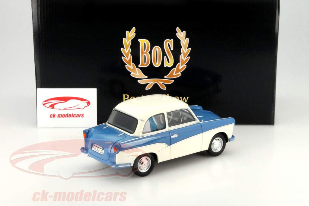 Trabant P50 синий / белый 1:18 BoS-Models