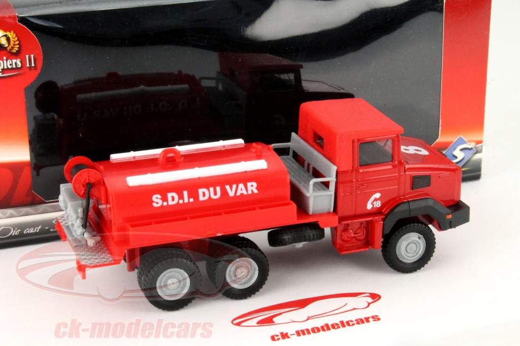 Renault 180 Serbatoio camion dei pompieri Vigili del fuoco rosso 1:43 Solido