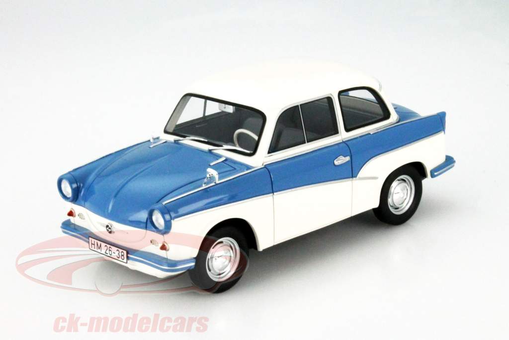 Trabant P50 синий / белый 1:18 BoS-Models