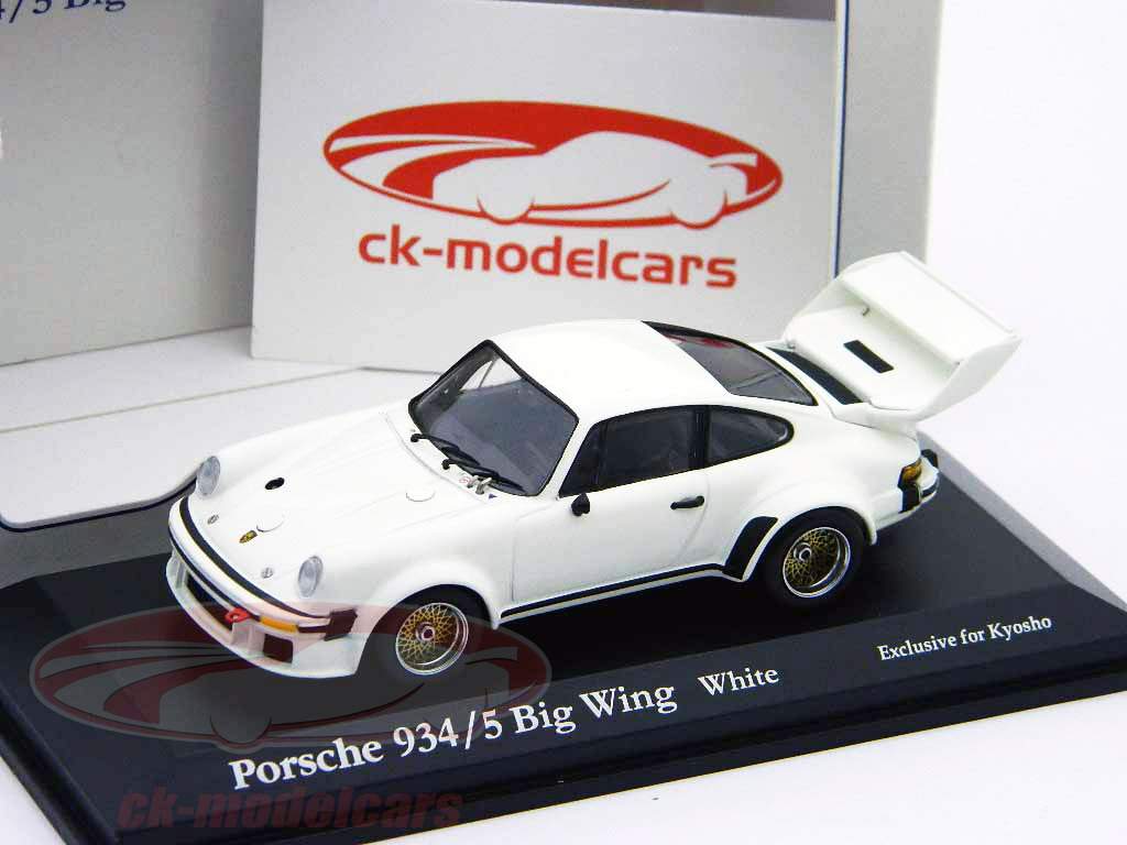 Porsche 934/5 Big Wing blanc / blanc 1:43 Kyosho