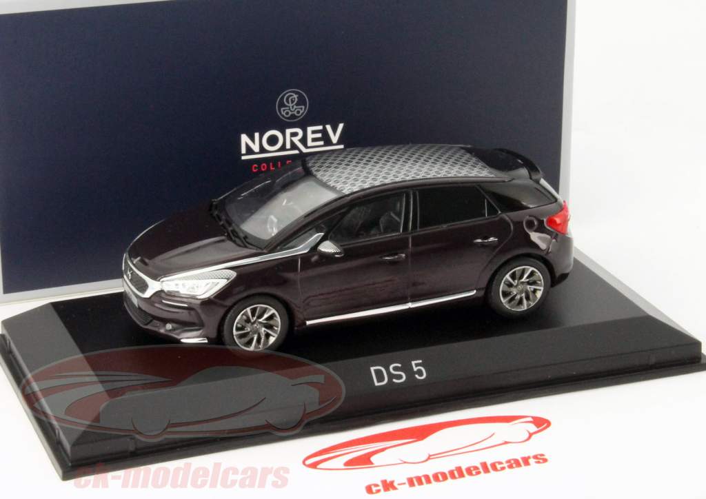 Citroen DS5 Année 2015 dunkellila 1:43 Norev