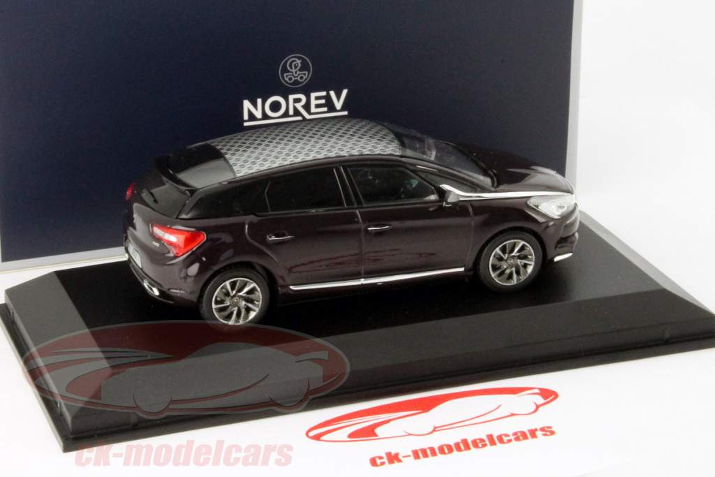 Citroen DS5 Année 2015 dunkellila 1:43 Norev