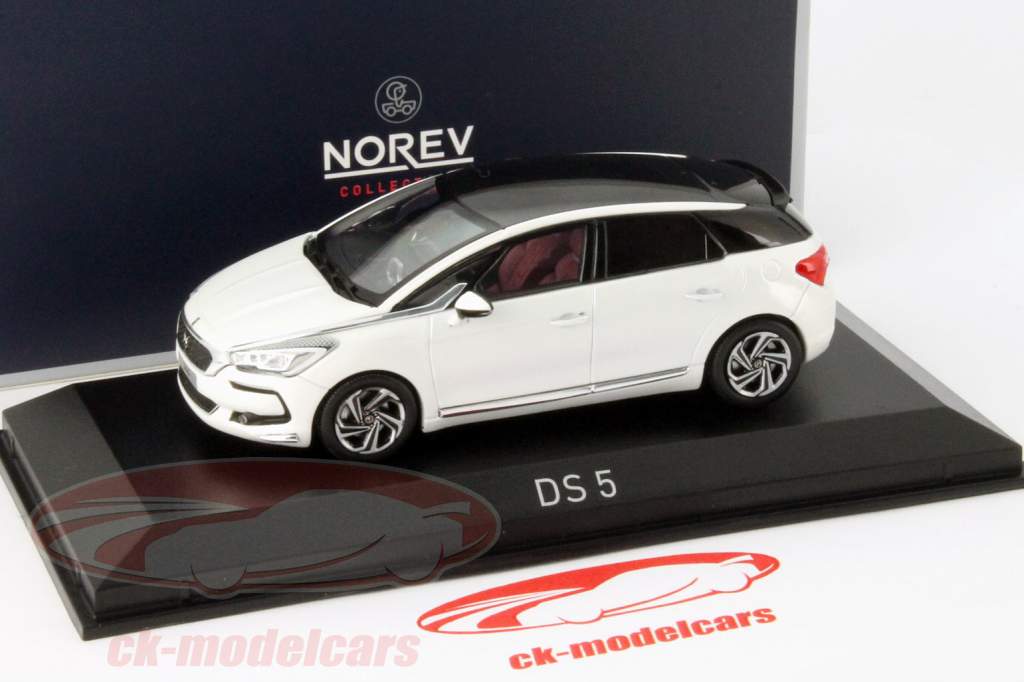 シトロエンDS5 2015年パールホワイト1：43 Norev