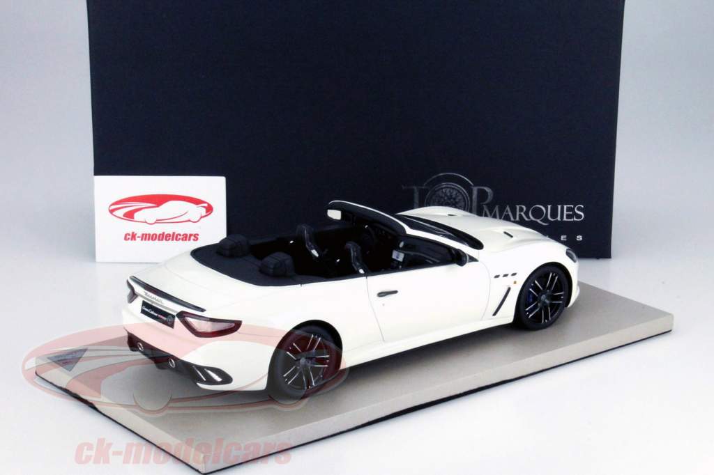 Maserati GranCabrio MC brancas 1:18 TopMarques