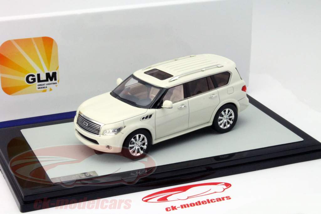 Infinity QX56 year 2011 white 1:43 GLM