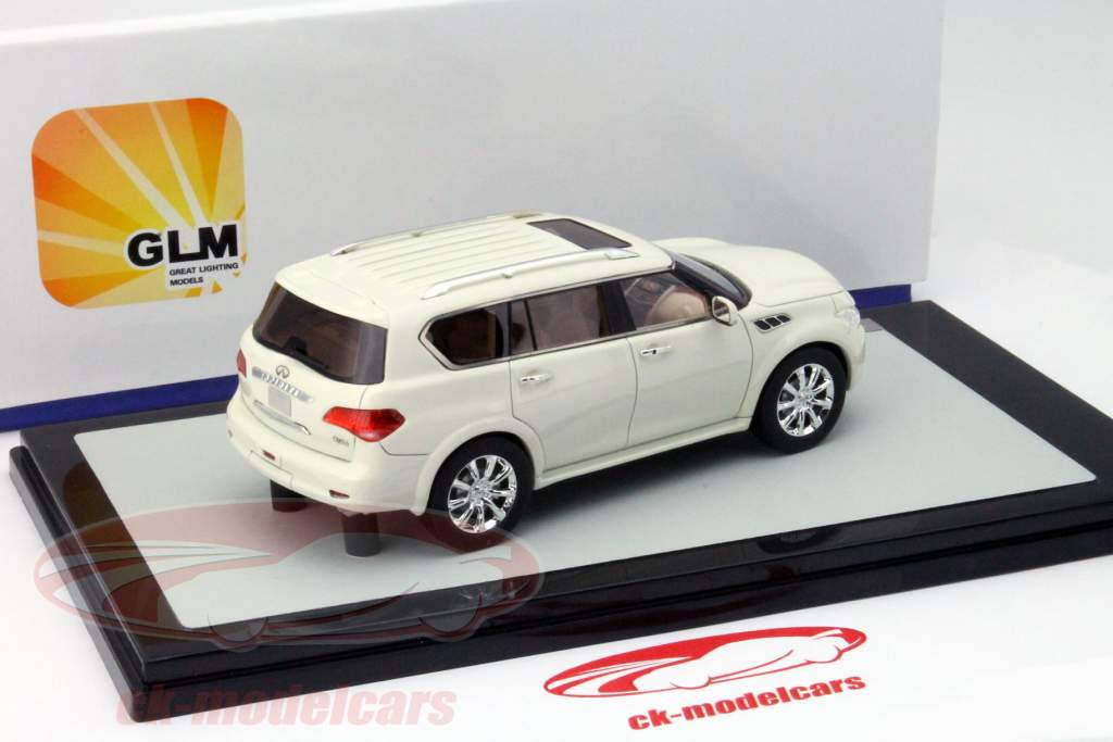 Infinity QX56 gebouwd in 2011 wit 1:43 GLM
