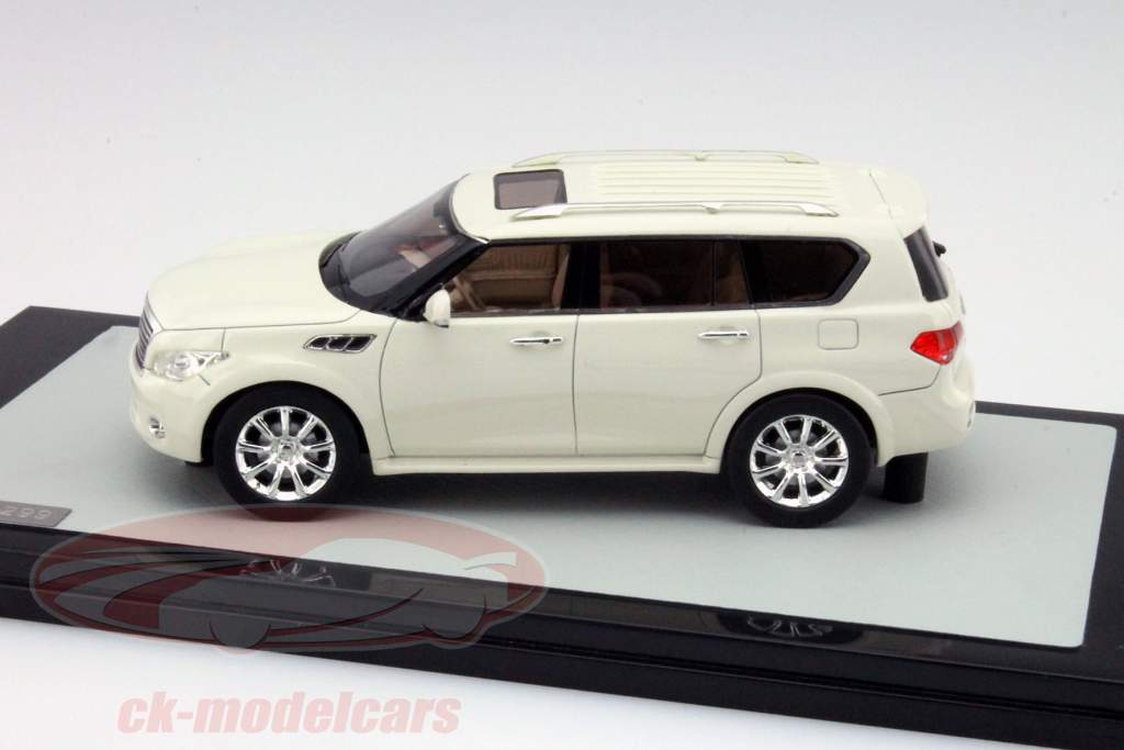 Infinity QX56 year 2011 white 1:43 GLM