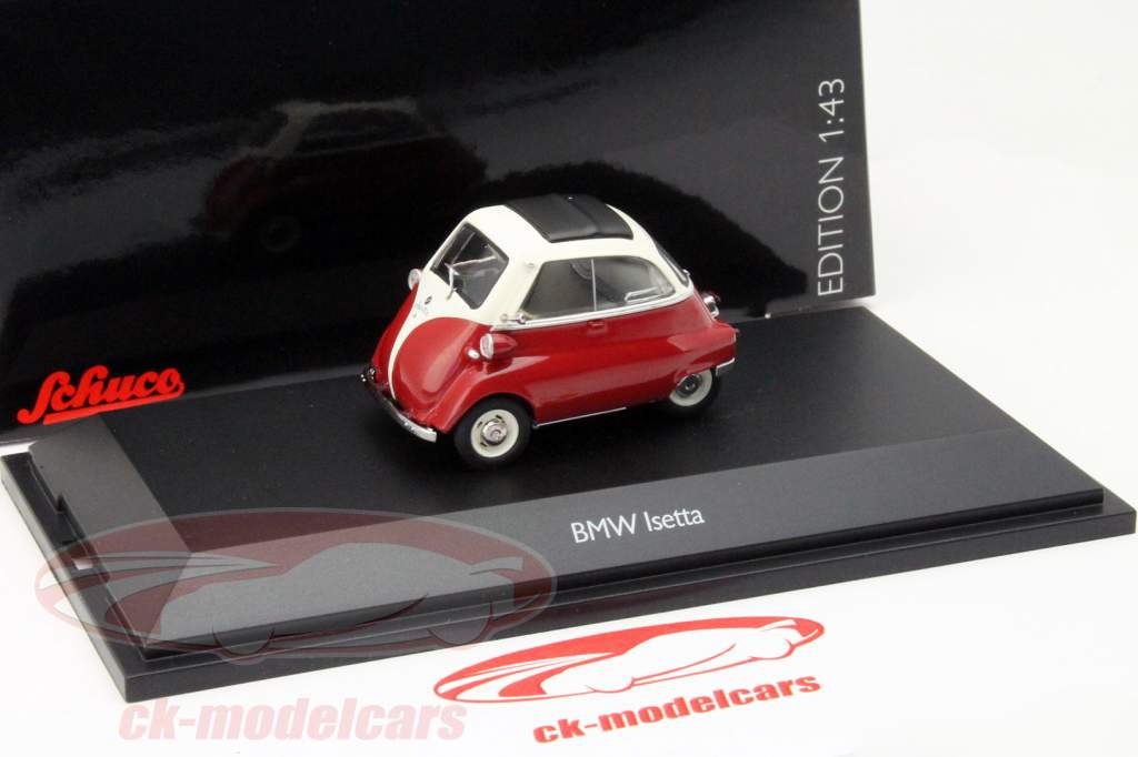 BMW Isetta Export rouge / blanc 1:43 Schuco