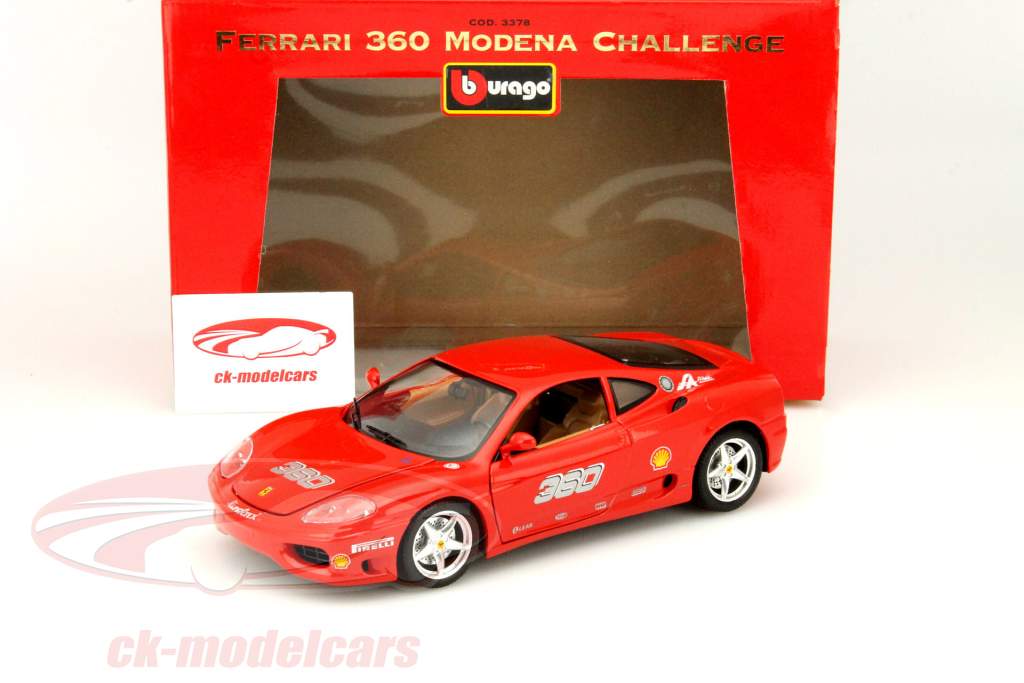 Bburago 1:18 Ferrari 360 Modena Challenge Year 1999 red