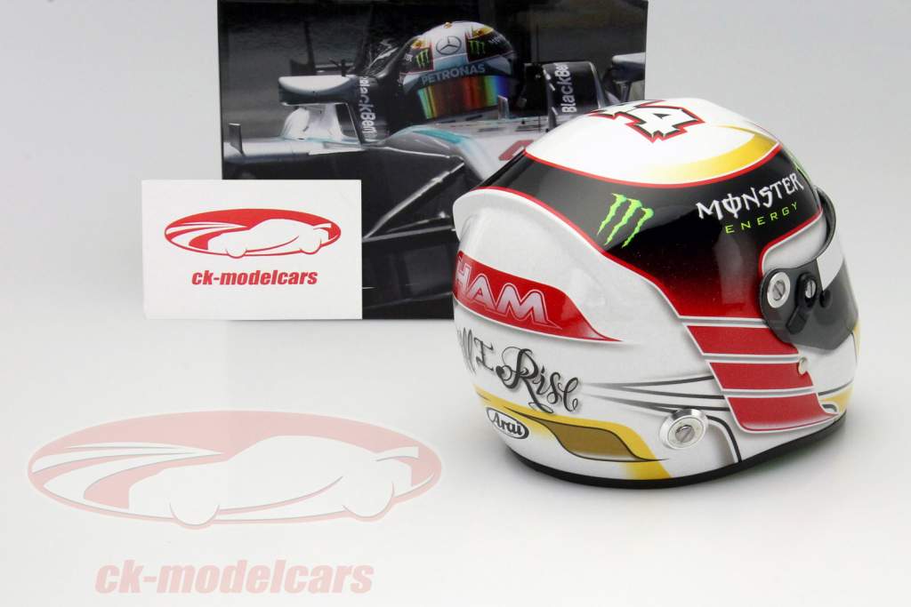 Arai 1:2 ルイス·ハミルトンメルセデスF1 W05フォーミュラ1 2014