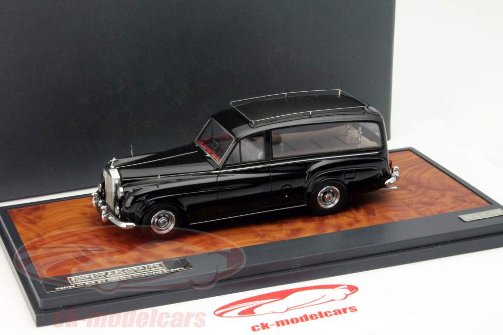 Rolls Royce Simpson et Couvreur LTD Corbillard noir 1:43 Matrix