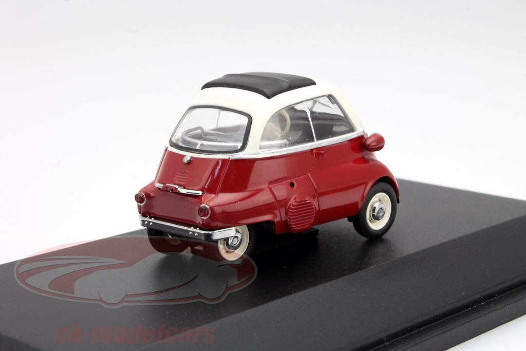 BMW Isetta Export rouge / blanc 1:43 Schuco