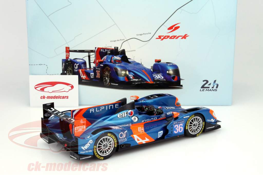 Alpine A450b Signatech Alpine #36 7th 24h LeMans 2014 1:18 Spark