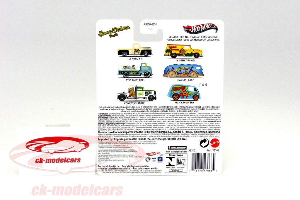 Quick D-Livery Scooby Doo 1:64 HotWheels