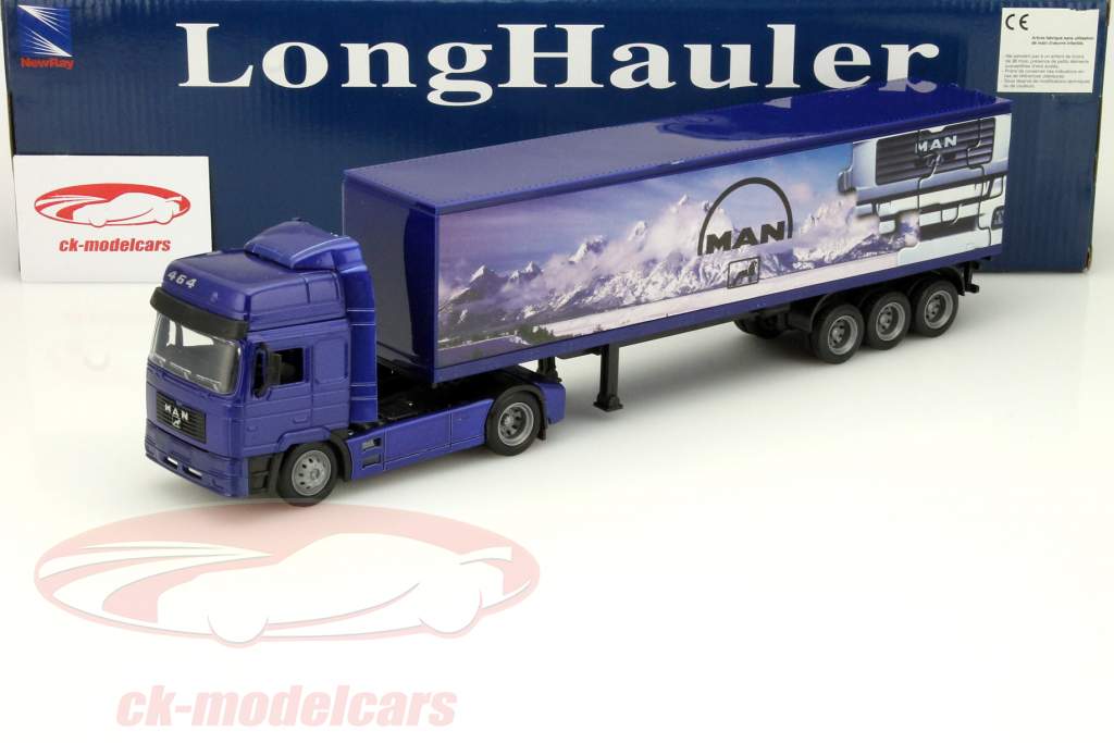 MAN F2000トラックブルー1：43 NewRay