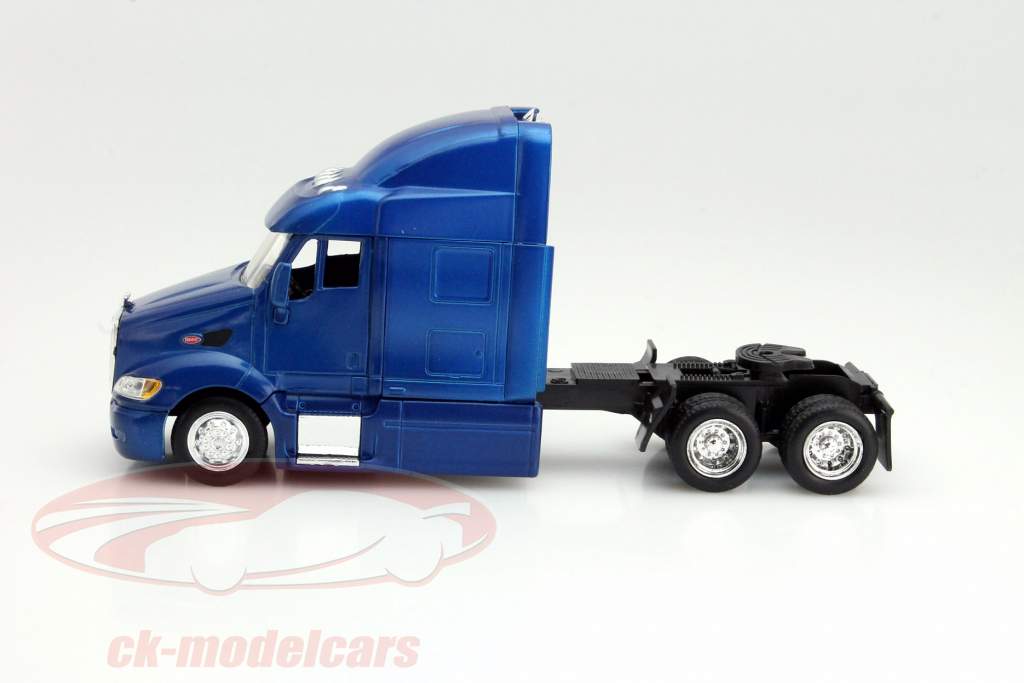 Peterbilt Model 387 Container-Truck bleu 1:43 NewRay