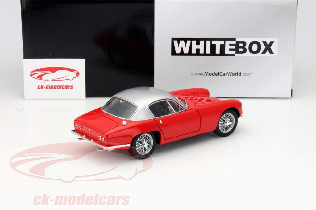 莲花 精英 红/银色 1: 18  Whitebox