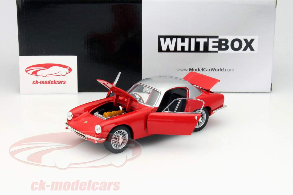 ロータスエリート赤/銀一時18ホワイトボックス