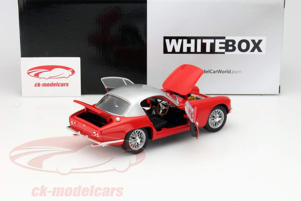 莲花 精英 红/银色 1: 18  Whitebox